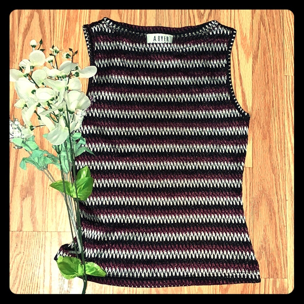 A. Byer | Chevron Tank Top